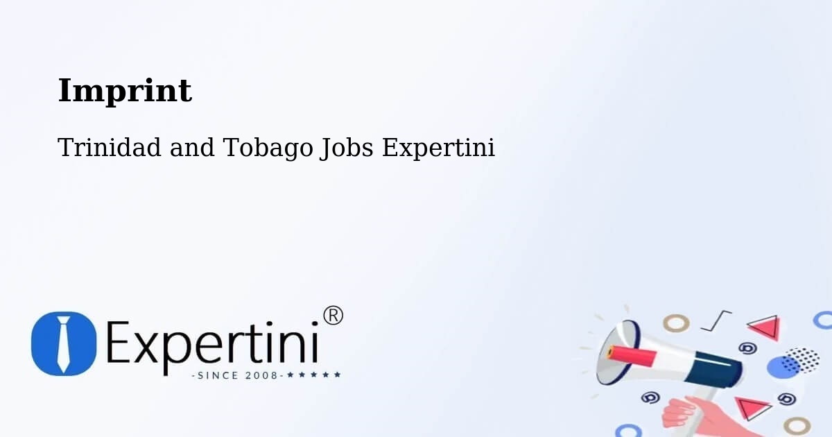 Imprint – Mon Repos - Trinidad and Tobago Jobs Expertini
